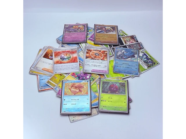 Pokemon japan - shiny holo en normale kaarten - 100 kaarten - afbeelding 1 van  5