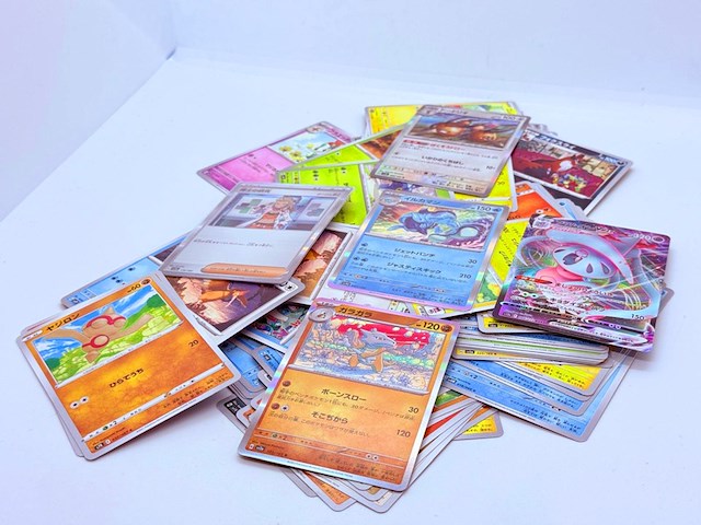 Pokemon japan - shiny holo en normale kaarten, ca. 100 kaarten - afbeelding 3 van  3