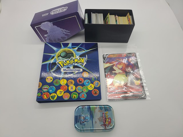 Pokémon kaarten en munten verzameling - afbeelding 17 van  24
