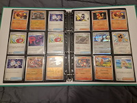 Pokémon kaarten met verzamelblik, rares, veel glimmende kaarten, gevulde mappen en accessoires - afbeelding 15 van  38