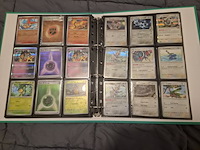 Pokémon kaarten met verzamelblik, rares, veel glimmende kaarten, gevulde mappen en accessoires - afbeelding 17 van  38