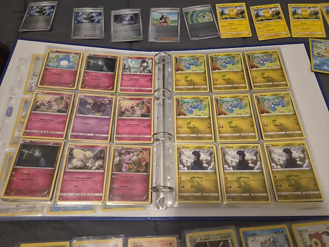 Pokémon kaarten, vele vintage kaarten en gevulde verzamelmap - afbeelding 9 van  27