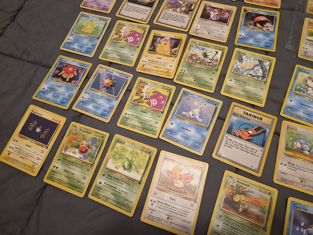 Pokémon kaarten, vele vintage kaarten en gevulde verzamelmap - afbeelding 12 van  27