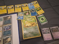 Pokémon kaarten, vele vintage kaarten en gevulde verzamelmap - afbeelding 25 van  27