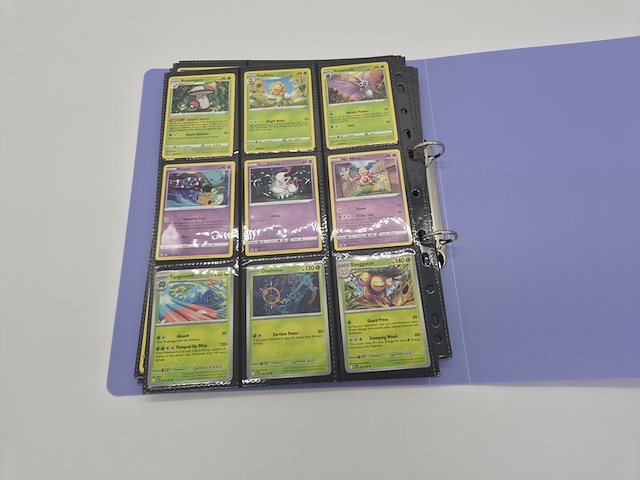 Pokémon kaarten verzameling met map en poké ball opbergblik (incl. rare & vintage kaarten) - afbeelding 14 van  23