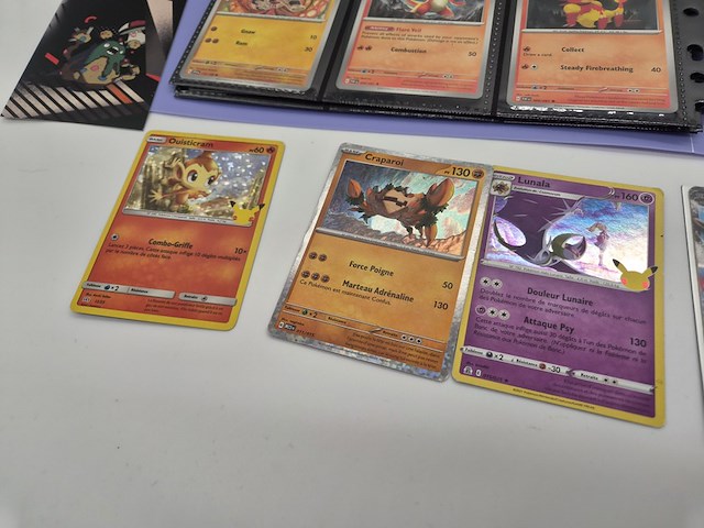 Pokémon kaarten verzameling met map en poké ball opbergblik (incl. rare & vintage kaarten) - afbeelding 12 van  23