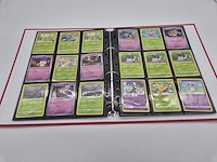 Pokémon kaartenverzameling met map, zeldzame kaarten, losse kaarten, vintage en poké ball-opbergdoos - afbeelding 4 van  18