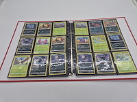 Pokémon kaartenverzameling met map, zeldzame kaarten, losse kaarten, vintage en poké ball-opbergdoos - afbeelding 7 van  18