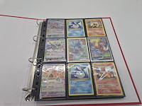 Pokémon kaartenverzameling met map, zeldzame kaarten, losse kaarten, vintage en poké ball-opbergdoos - afbeelding 17 van  18