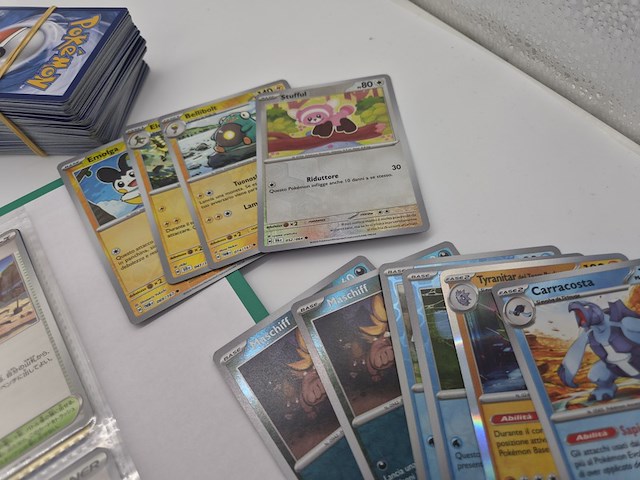 Pokémon kaartenverzameling met mega charizard ex, (vintage) kaarten, zeldzame en holo’s - afbeelding 3 van  26