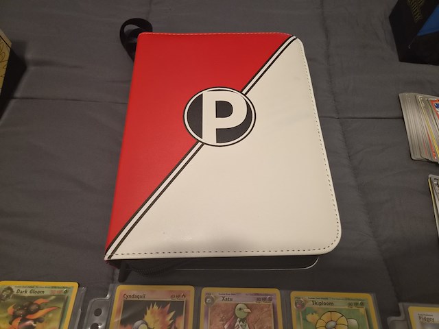 Pokémon map met vele kaarten, veel vintage kaarten en deckboxen - afbeelding 8 van  19