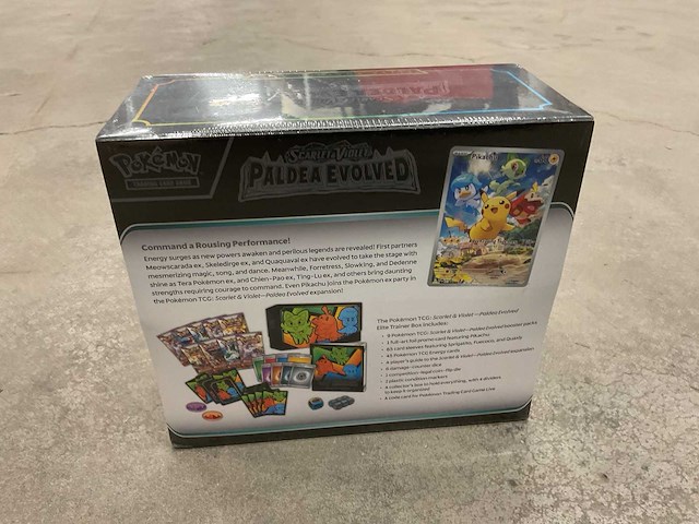 Pokémon scarlet & violet paldea evolved elite trainer box - afbeelding 2 van  2