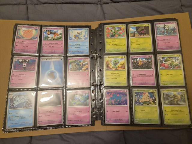 Pokémon verzameling met holo charizard, (vintage) kaarten, 2 insteekmappen, poké ball en accessoires - afbeelding 29 van  43