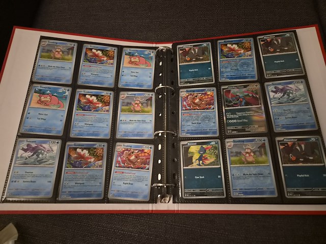 Pokémon verzameling met kaarten, insteekmap, oude kaarten, holo's, opbergdoos en accessoires - afbeelding 16 van  33