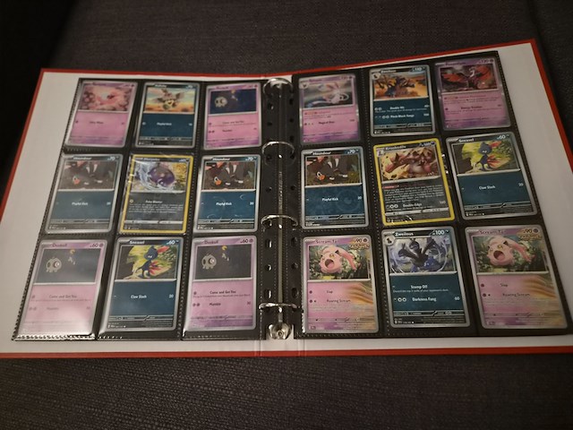 Pokémon verzameling met kaarten, insteekmap, oude kaarten, holo's, opbergdoos en accessoires - afbeelding 18 van  33