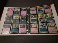 Pokémon verzameling met kaarten, insteekmap, oude kaarten, holo's, opbergdoos en accessoires - afbeelding 18 van  33