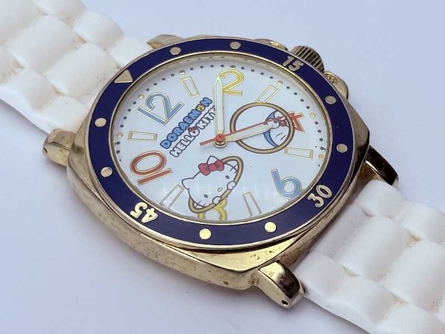 Pokemon x hello kitty horloge - doraemon - afbeelding 4 van  7