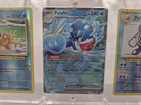 Pokémonkaarten – magikarp, palafin ex & poliwhirl – inclusief magnetische display en standaard - afbeelding 10 van  12
