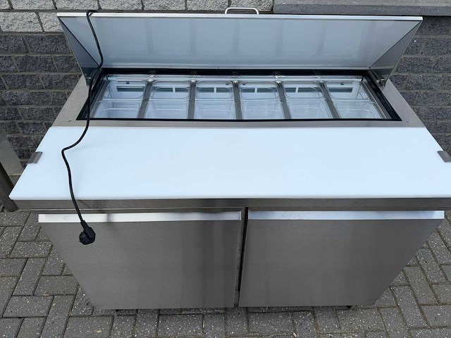 Polar - 2 deurs ongebruikt - koelwerkbank - afbeelding 2 van  5