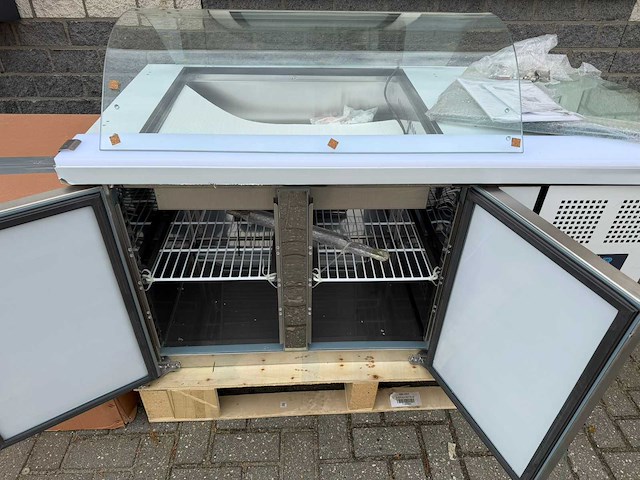 Polar - 2 deurs ongebruikt - koelwerkbank - afbeelding 2 van  7