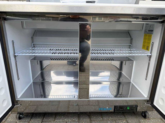 Polar - 2 deurs ongebruikt - koelwerkbank - afbeelding 1 van  3