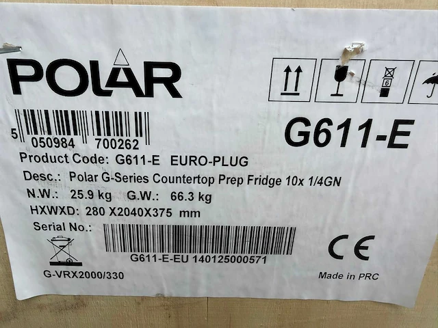Polar - 2m ongebruikt - saladette - afbeelding 6 van  7