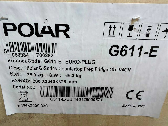 Polar - 2m ongebruikt - saladette - afbeelding 7 van  7