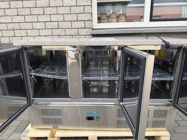 Polar - 3 deurs ongebruikt - koelwerkbank - afbeelding 2 van  4