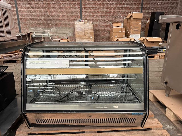 Polar - cd230 - koelvitrine / countertop displaykoeling 160 liter - afbeelding 2 van  10