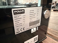 Polar - cd230 - koelvitrine / countertop displaykoeling 160 liter - afbeelding 7 van  10