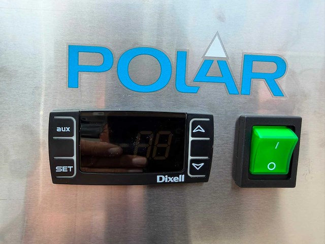 Polar - dubbel deurs ongebruikt - koelkast - afbeelding 4 van  5