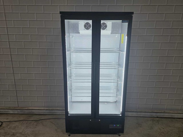 Polar - gj449-e - dubbeldeurs glasdeurkoeling - afbeelding 1 van  9