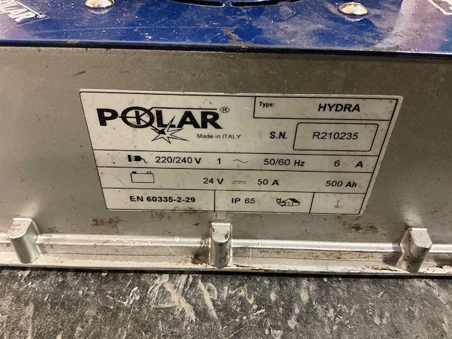Polar - hydra 24v 50a - battery chargers - afbeelding 2 van  2