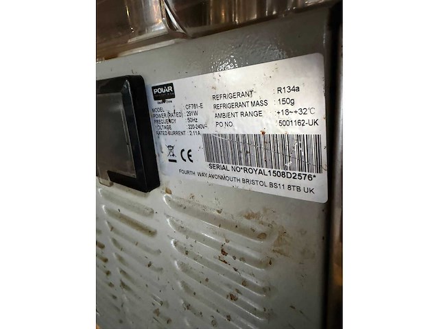 Polar cf761-e dranken dispenser - afbeelding 5 van  5