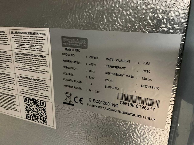 Polar cw198 koelkast (mobiel) - afbeelding 4 van  4