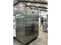 Polar g595-e-02 dubbeldeurs vrieskast - afbeelding 2 van  5