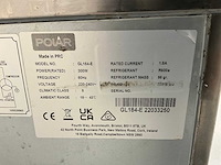 Polar gl184-e driedeurs koelwerkbank - afbeelding 6 van  6