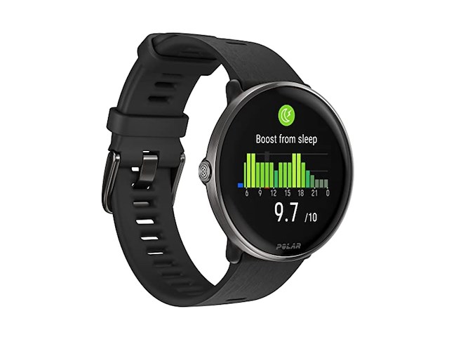 Polar ignite 3 titanium smartwatch & gps zwart - afbeelding 2 van  5