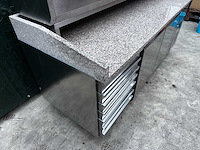 Polar koelwerkbank & saro saladiere - afbeelding 2 van  7