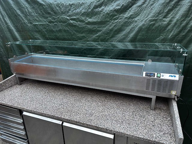 Polar koelwerkbank & saro saladiere - afbeelding 5 van  7