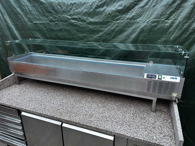 Polar koelwerkbank & saro saladiere - afbeelding 4 van  5
