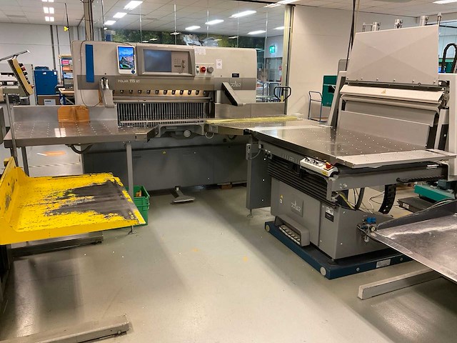 Polar mohr 115 xt papier snijmachine - afbeelding 1 van  20