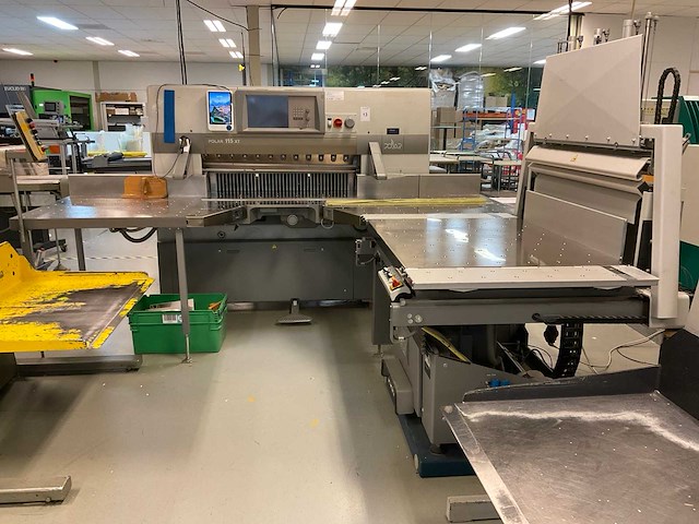 Polar mohr 115 xt papier snijmachine - afbeelding 12 van  20