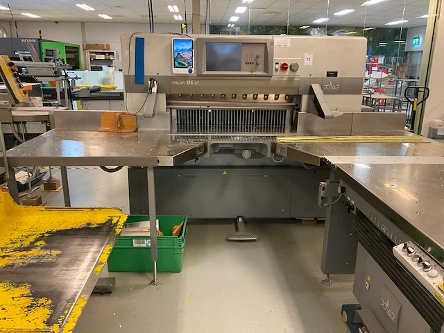Polar mohr 115 xt papier snijmachine - afbeelding 18 van  20