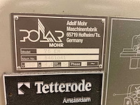 Polar mohr 76em papier snijmachine - afbeelding 12 van  12