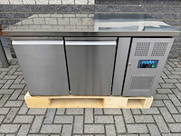 Polar ongebruikt - 2 deurs - koelwerkbank - afbeelding 1 van  6