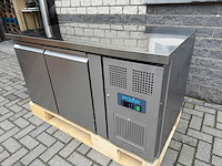 Polar ongebruikt - 2 deurs - koelwerkbank - afbeelding 2 van  6