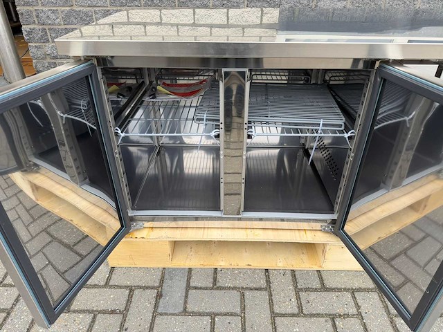 Polar ongebruikt - 2 deurs - koelwerkbank - afbeelding 5 van  6