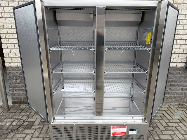 Polar ongebruikt - dubbeldeurs - koelkast - afbeelding 3 van  4