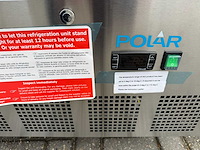 Polar ongebruikt - dubbeldeurs - koelkast - afbeelding 3 van  6